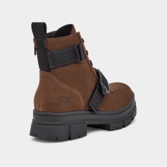 UGG Ashton Lace-up Waterproof Suede Boot In Size 6.5 - Picture 12 of 14